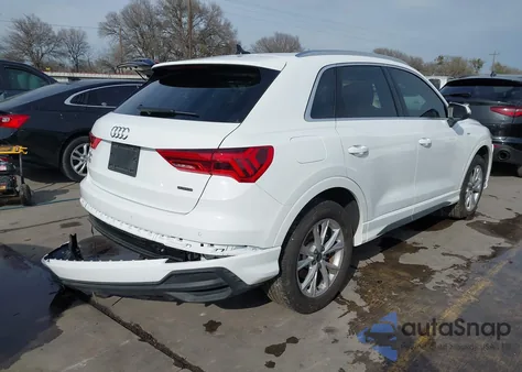 2023 Audi Q3 Premium 45 Tfsi S Line Quattro Tiptronic z USA, uszkodzony, nr VIN WA1DECF39P1136664